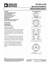 DataSheet AD8567 pdf